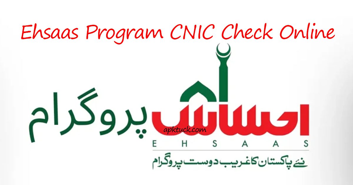 Ehsaas Program Cnic Check Online