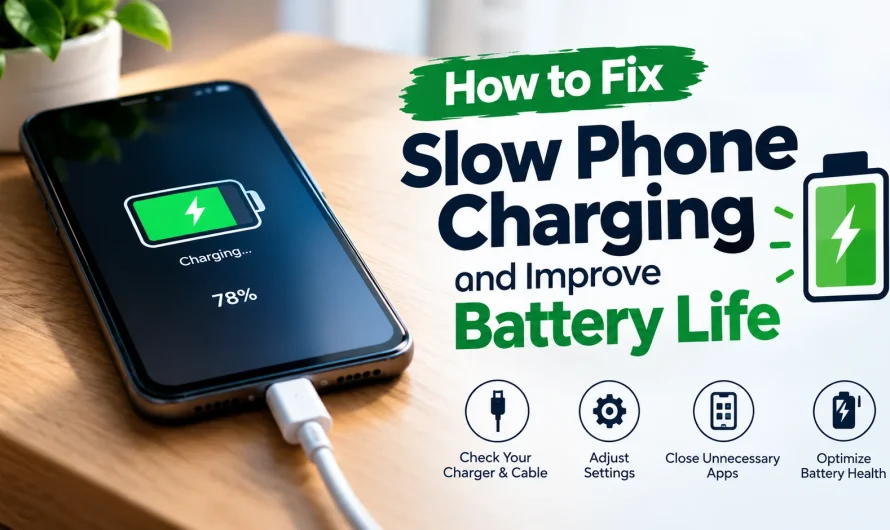 How to Fix Slow Phone Charging and Improve Battery Life